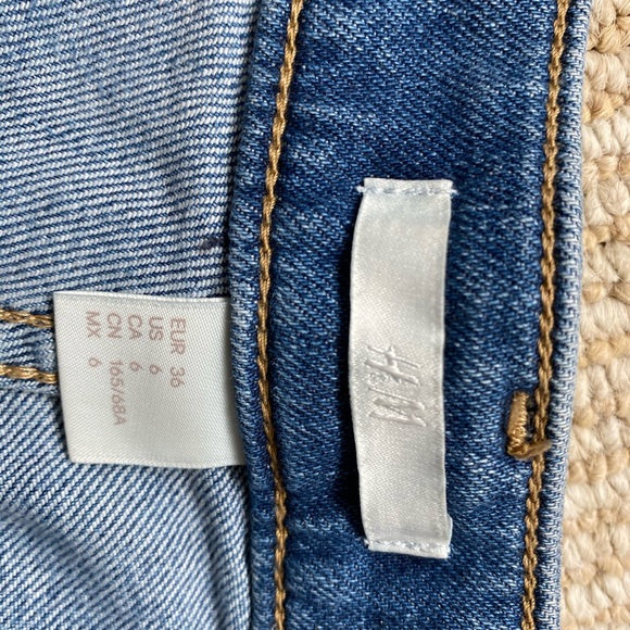 High rise denim shorts - Picture 4 of 4